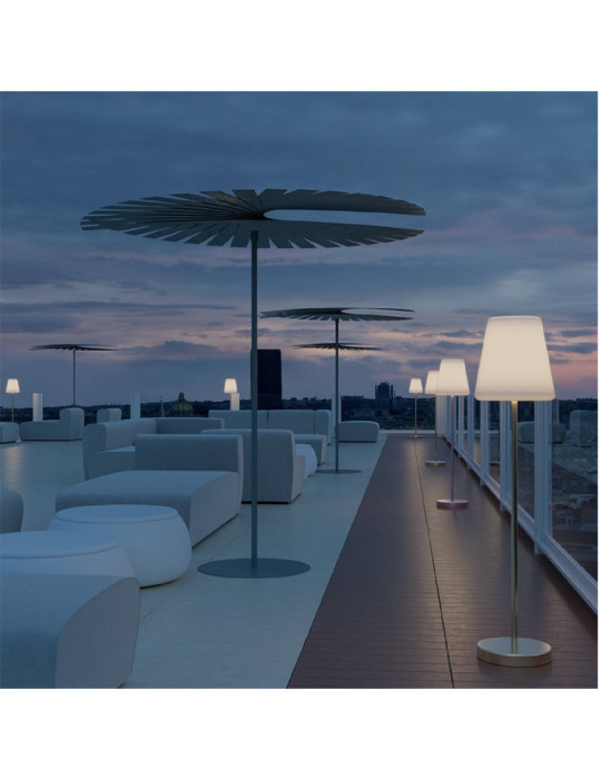 Lampadaire LED RGBW 4.5W Lola Slim 120 Solar&Battery