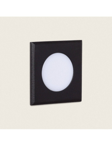 Balise Extérieure LED 2W Carrée Encastrable au Mur Welly