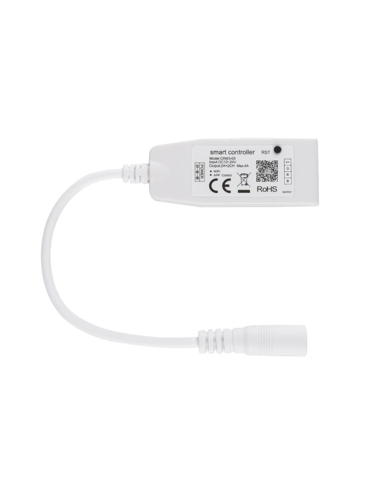 Mini Contrôleur Variateur Ruban LED 12/24V DC RGB WiFi