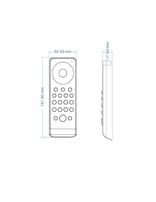 Télécommande RF pour Variateur LED RGB / RGBW