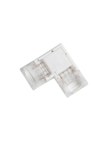 Connecteur HIPPO "L" pour Ruban LED Monochrome 12-24V DC Largeur 8 mm