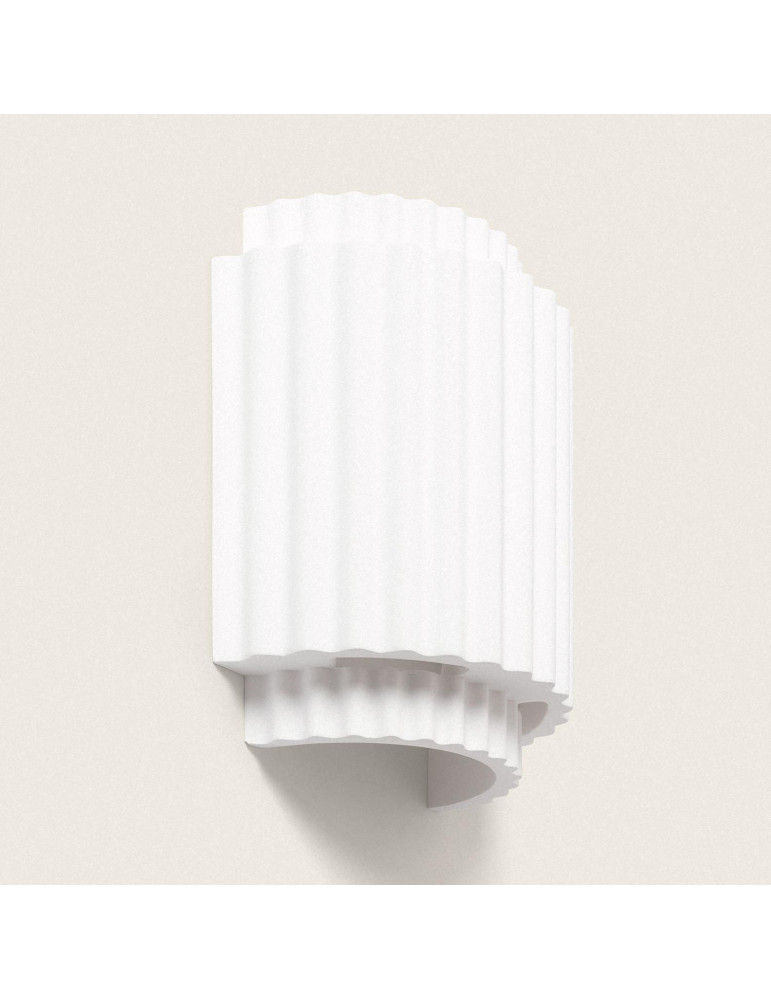 Applique Murale Plâtre Double Colum Applique Murale Plâtre Double Colum