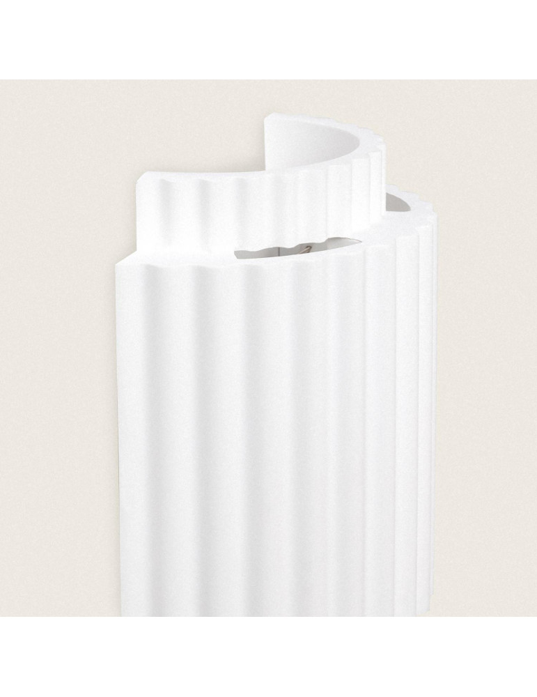 Applique Murale Plâtre Double Colum