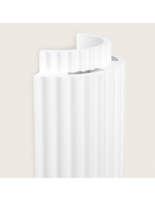 Applique Murale Plâtre Double Colum