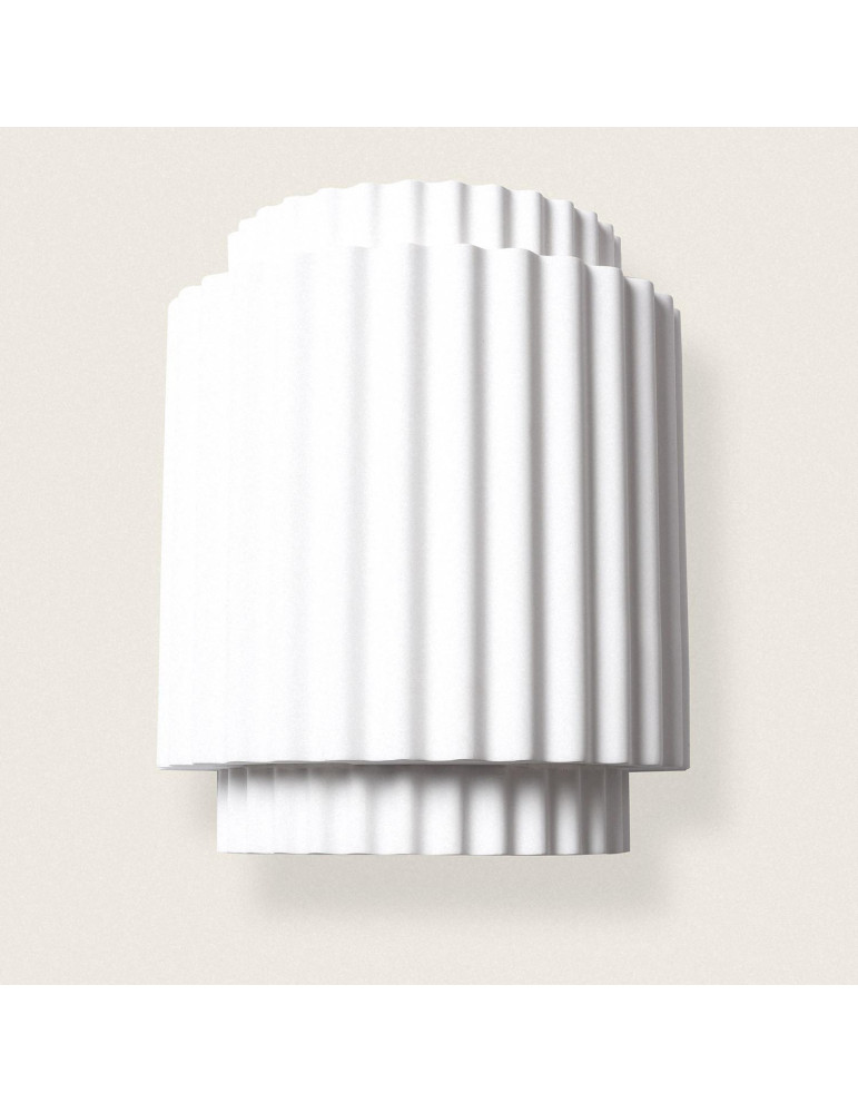 Applique Murale Plâtre Double Colum