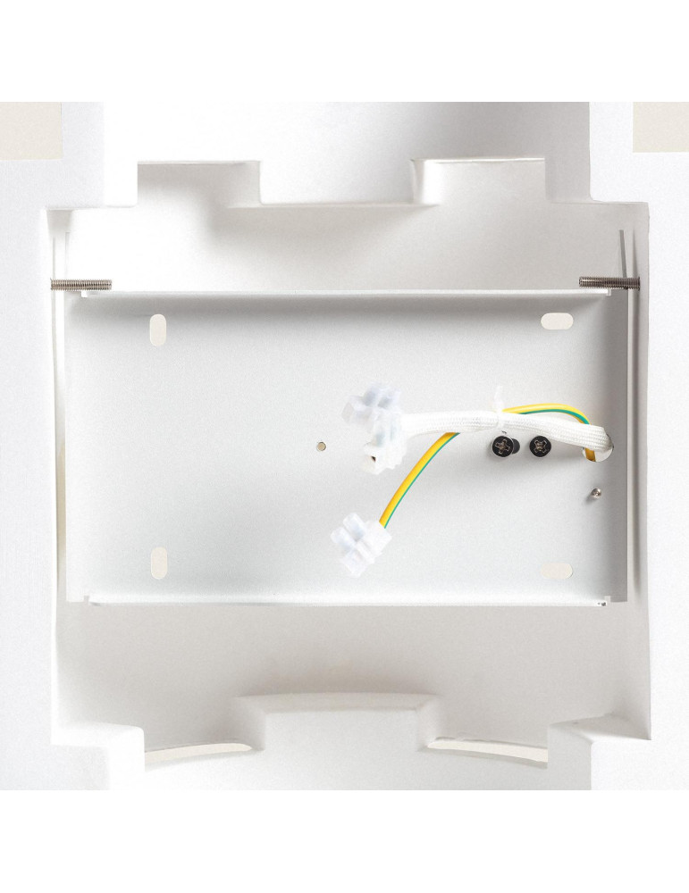 Applique Murale Plâtre Double Colum