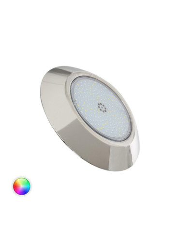 Spot LED Piscine en Saillie Inox RGBW Submersible 12V DC IP68 12W