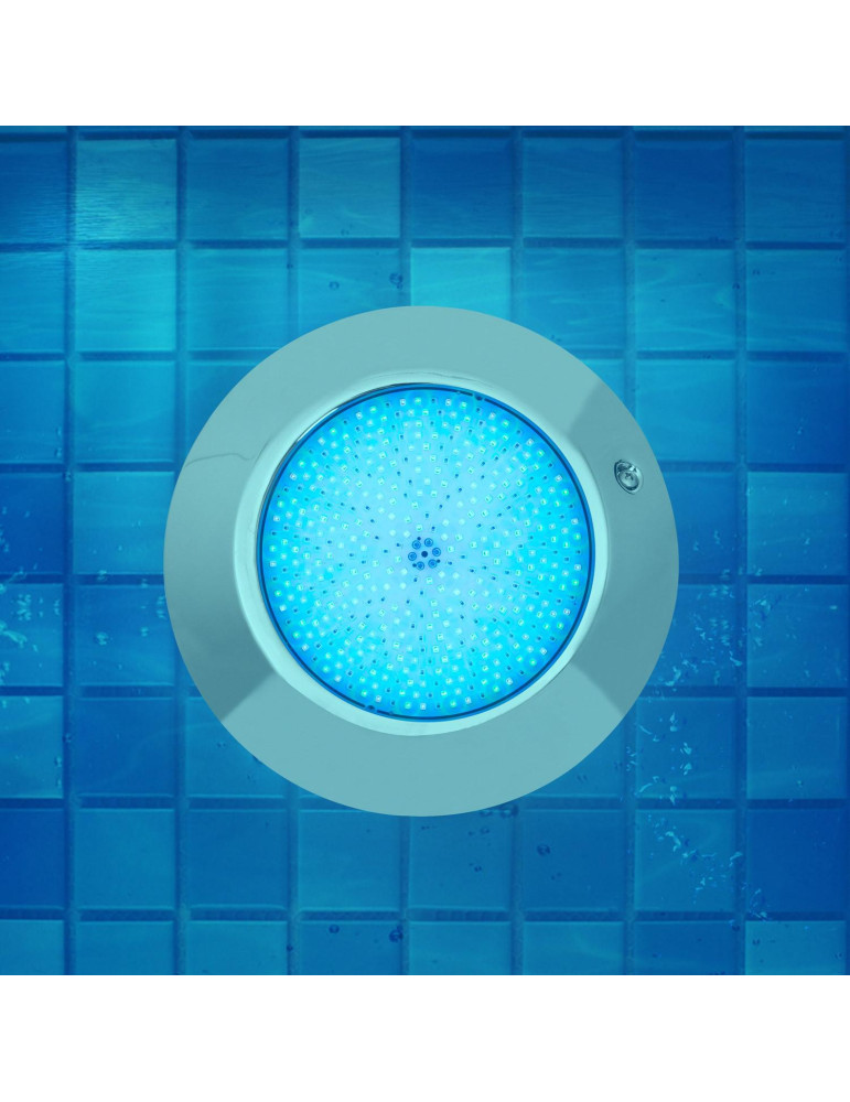 Spot LED Piscine en Saillie Inox RGBW Submersible 12V DC IP68 12W