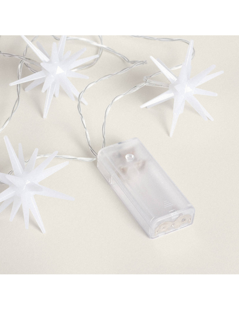 Guirlande LED Etoiles à Piles 1.4m