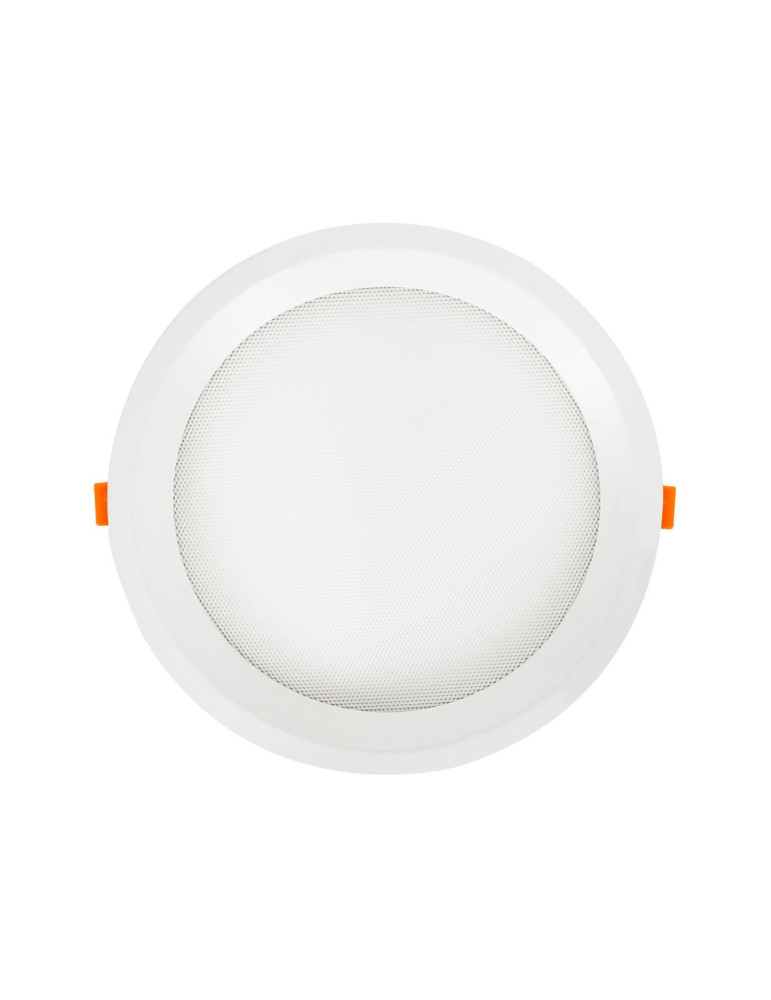 Dalle LED 20W Ronde CCT Microprismatique LIFUD Coupe Ø 205 mm