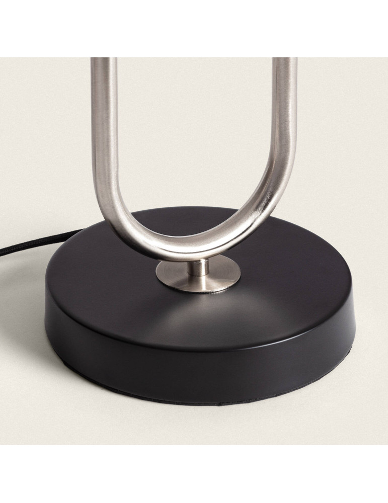 Lampe à Poser Métal et Tissu Duque