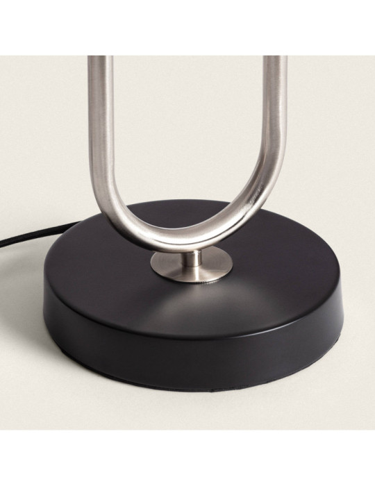 Lampe à Poser Métal et Tissu Duque