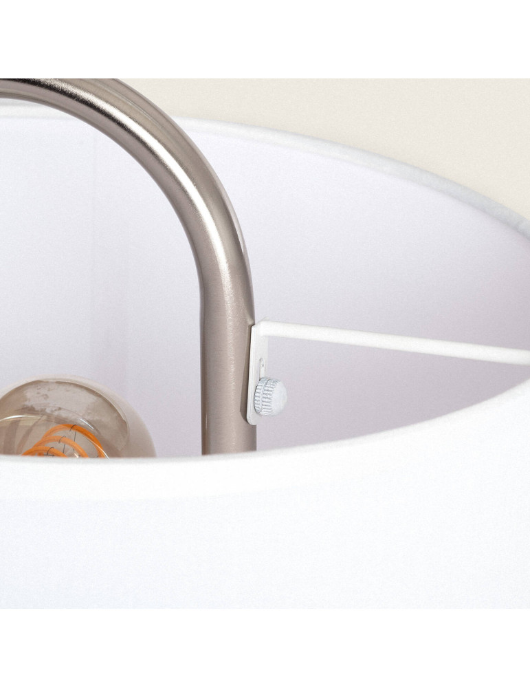 Lampe à Poser Métal et Tissu Duque