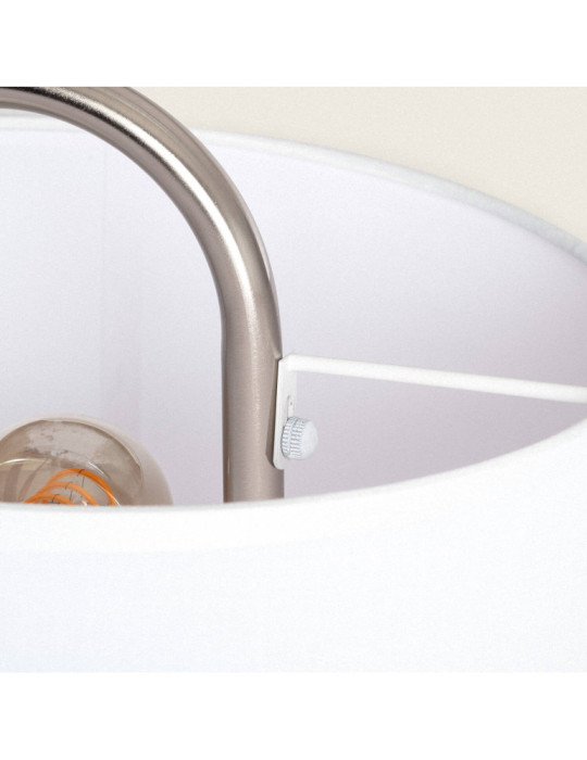 Lampe à Poser Métal et Tissu Duque
