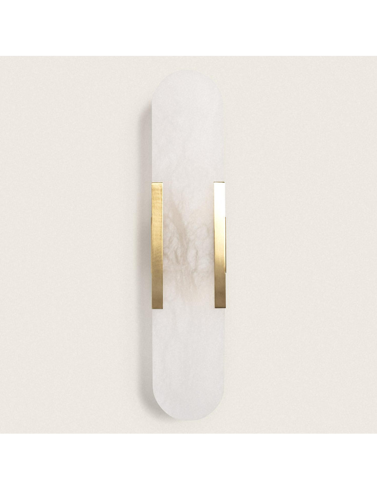 Lampe Murale Métal et Marbre Nandra