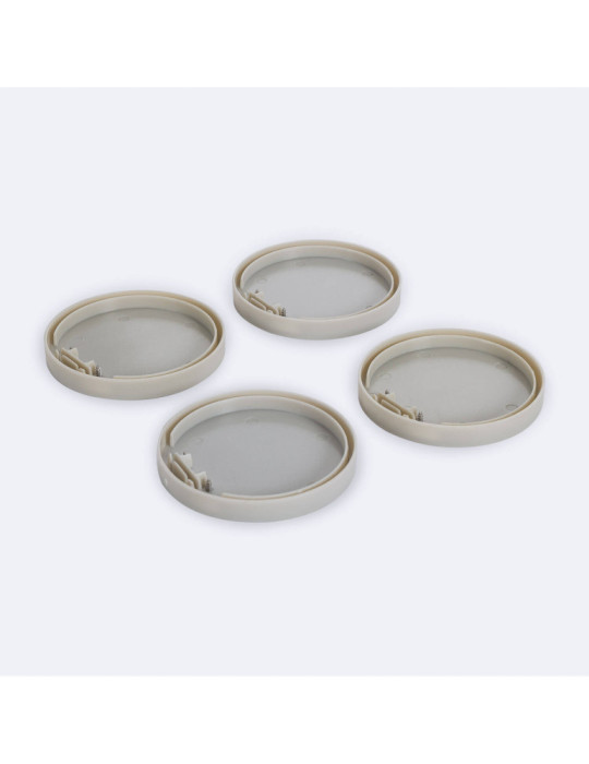 Profilé Aluminium Suspendu Rond 2m pour Ruban LED jusqu'à 22 mm