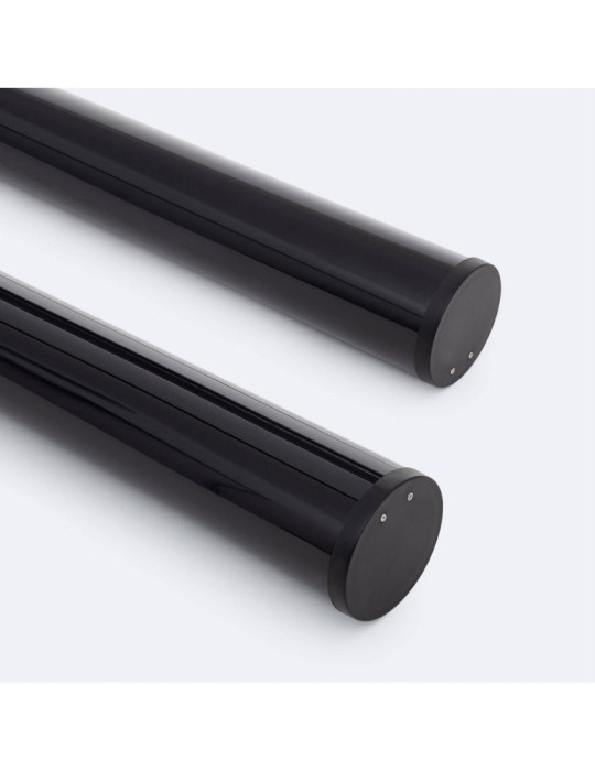 Profilé Aluminium Suspendu Rond 2m pour Ruban LED jusqu'à 22 mm