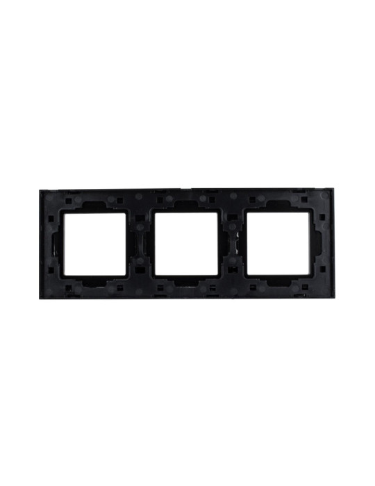 Plaque Crystal 3 Emplacements Modern