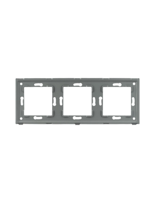 Plaque Crystal 3 Emplacements Modern