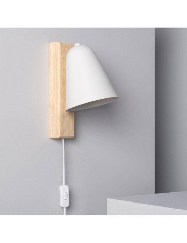 Lampe Murale Bois et Métal Mysen