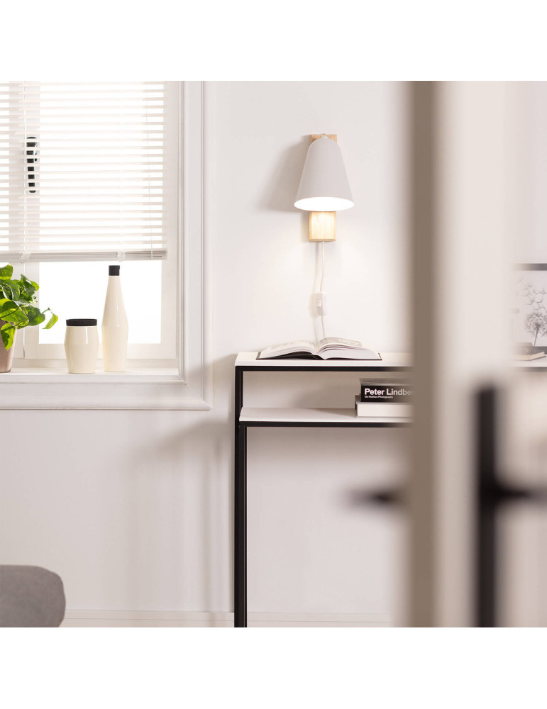 Lampe Murale Bois et Métal Mysen