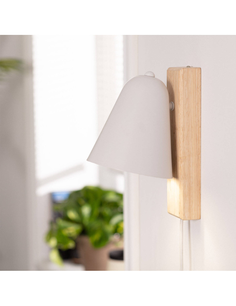 Lampe Murale Bois et Métal Mysen