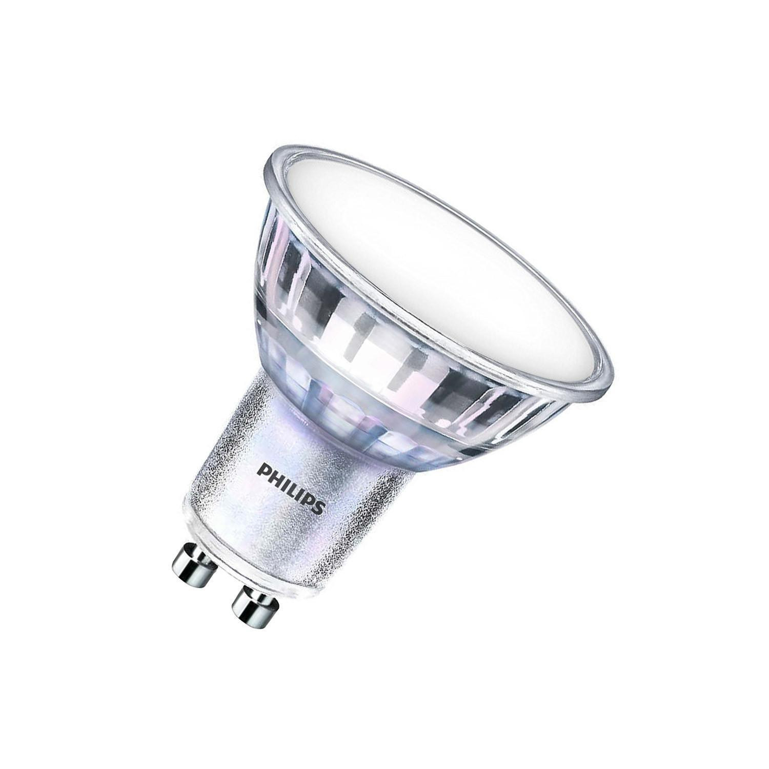 Ampoule LED GU10 5W 550lm PAR16 PHILIPS CorePro spotMV 120° Blanc chaud 3000K