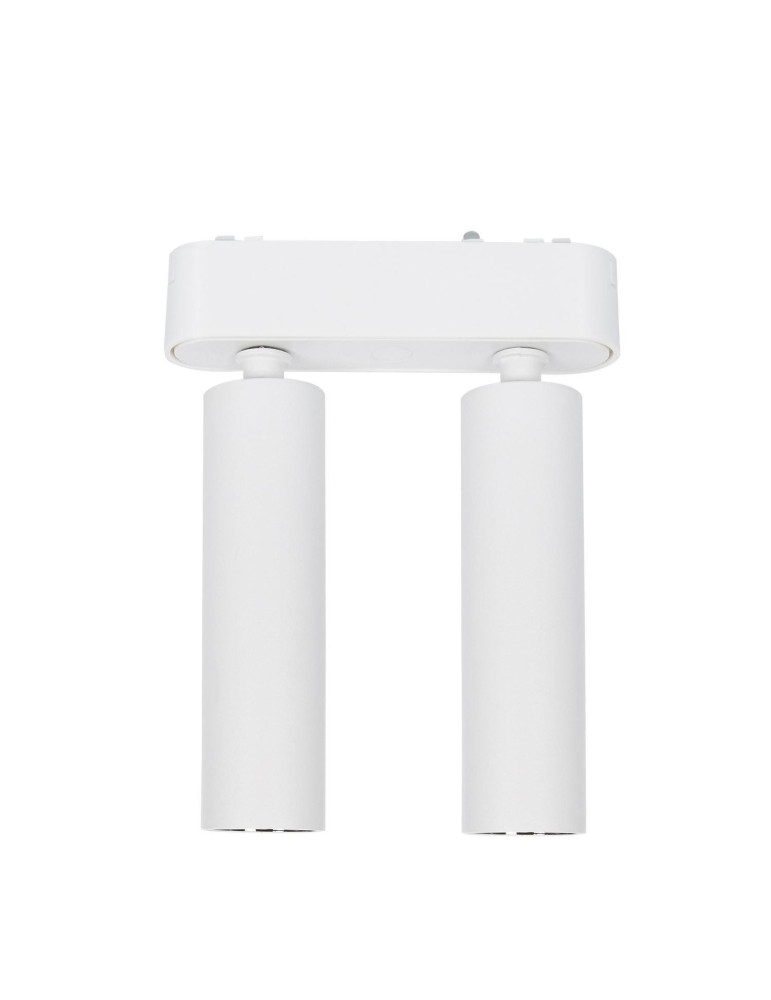 Spot LED sur Rail Magnétique 25mm Extra-Plat 14W Double 48V Blanc