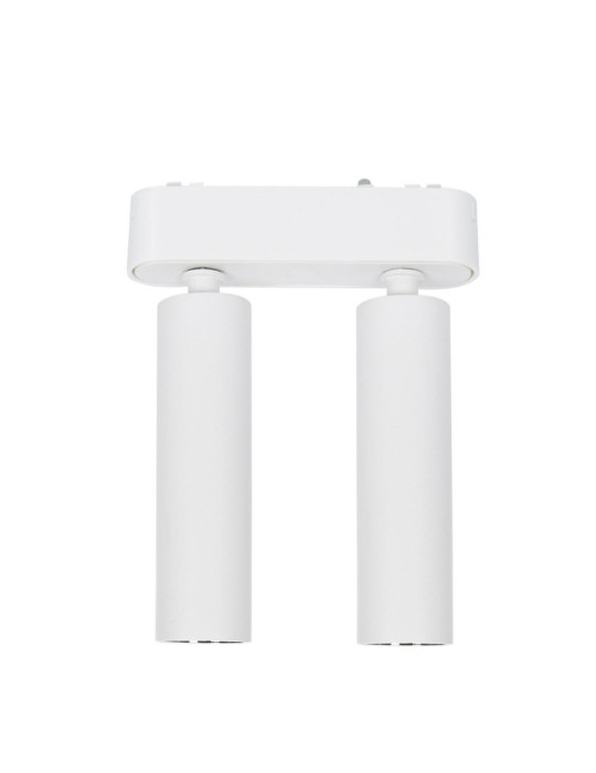 Spot LED sur Rail Magnétique 25mm Extra-Plat 14W Double 48V Blanc