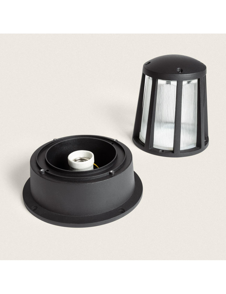 Balise Extérieure E27 Aluminium 23.5cm Hokke