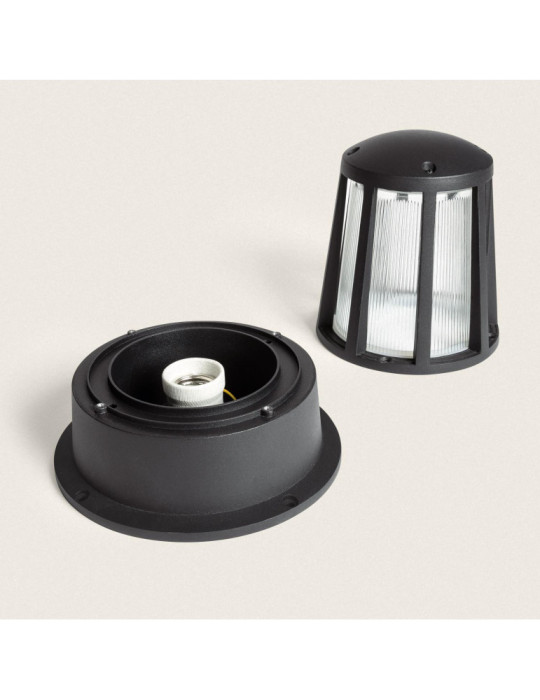 Balise Extérieure E27 Aluminium 23.5cm Hokke