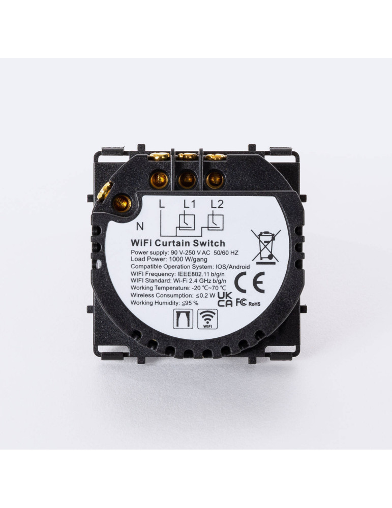 Interrupteur WiFi pour Rideaux Tactile Modern