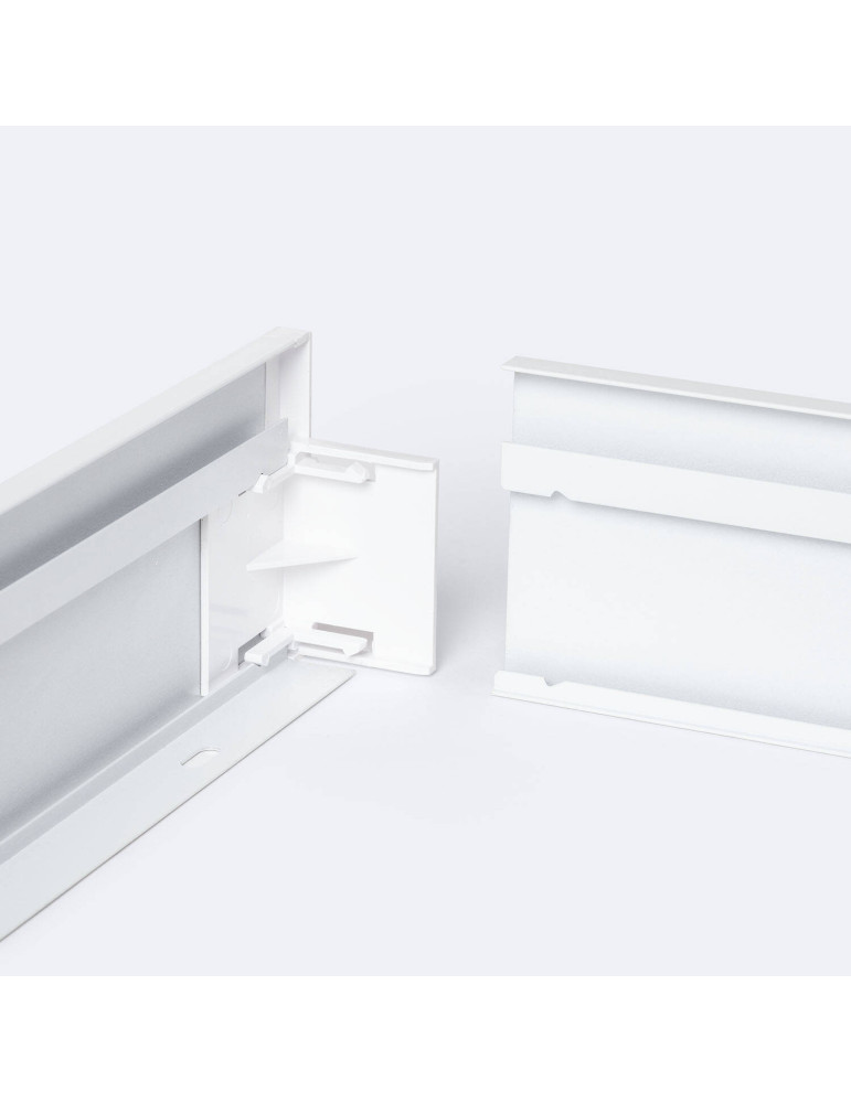 Panneau LED 60x60 cm 40W 4000lm Microprismatique (UGR17) + Kit en Saillie