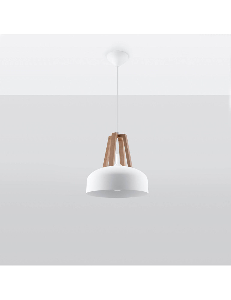 Suspension Bois Naturel Casco SOLLUX