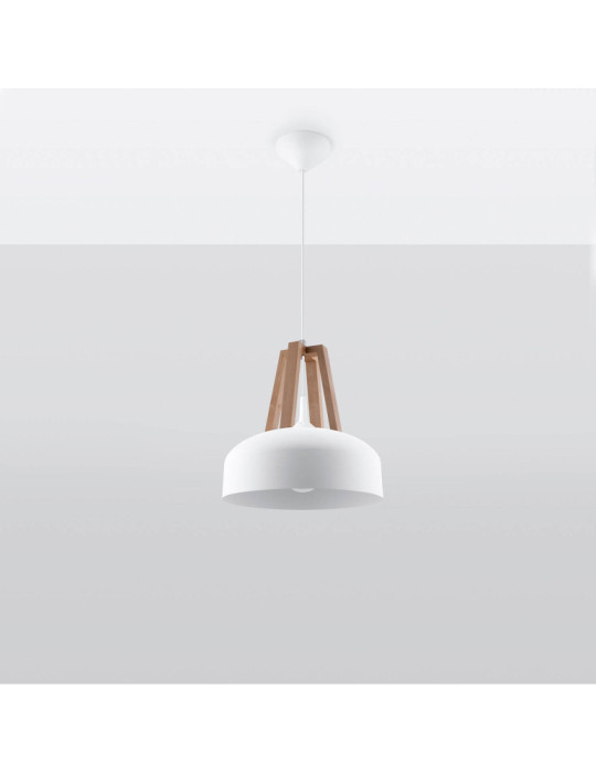 Suspension Bois Naturel Casco SOLLUX