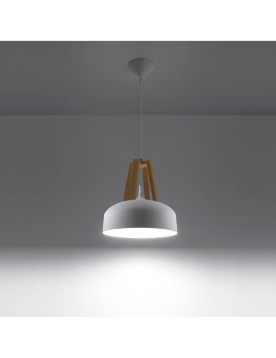 Suspension Bois Naturel Casco SOLLUX