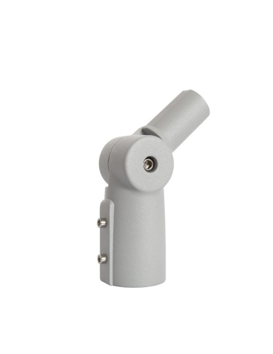Bras sur Colonne Orientable 90º Ø44mm pour Luminaires Éclairage Public Gris