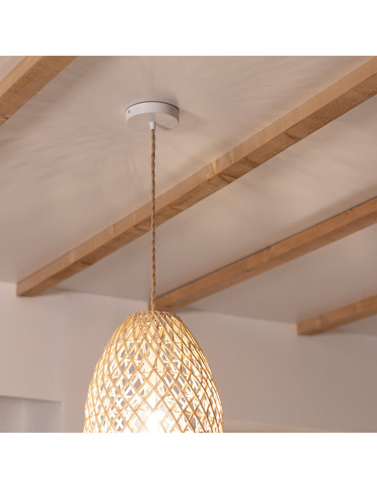 Suspension Rotin Majani