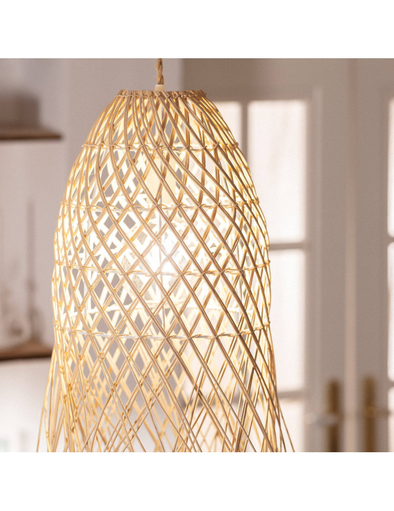 Suspension Rotin Majani