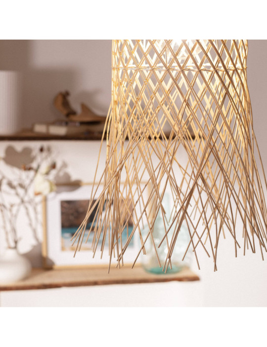 Suspension Rotin Majani