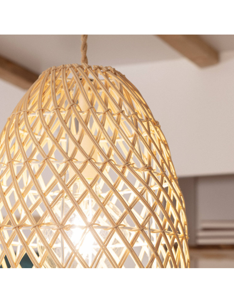 Suspension Rotin Majani