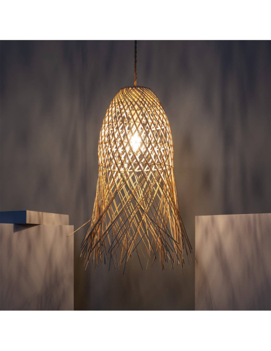 Suspension Rotin Majani