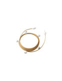 Guirnalda Exterior Lumet System 7.5m con 5 Portalámparas E27 Blanco Creative-Cables CATE27B075