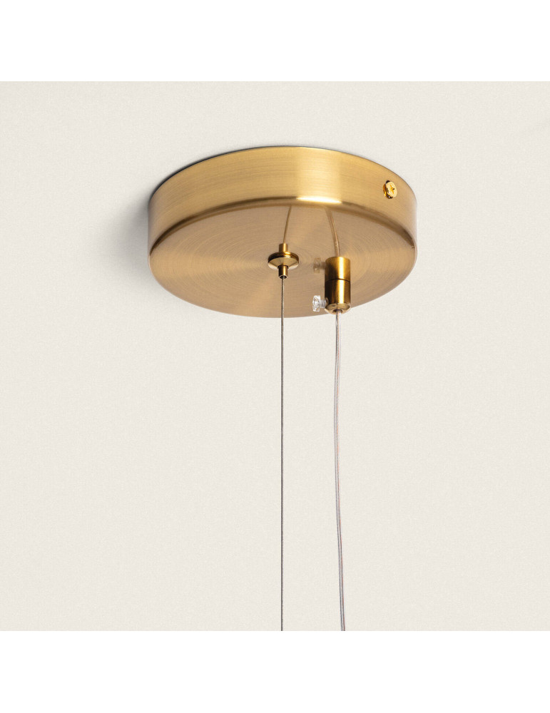 Suspension LED 7W Métal et Verre Aba