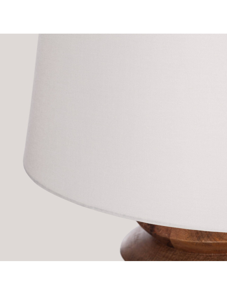 Lampe à Poser Bois Vihaan ILUZZIA