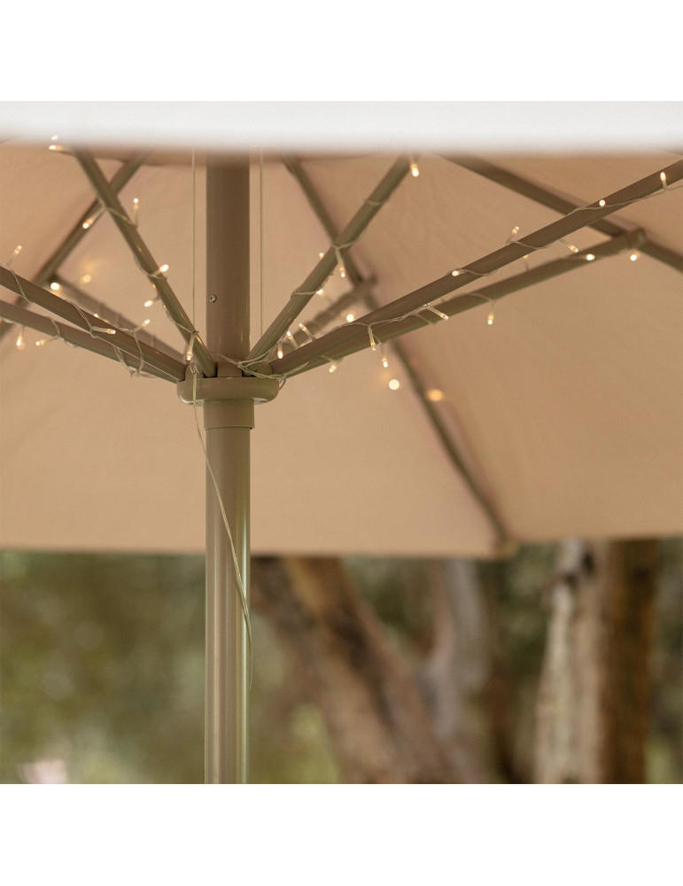 Guirlande LED à Piles pour Parasol 1m