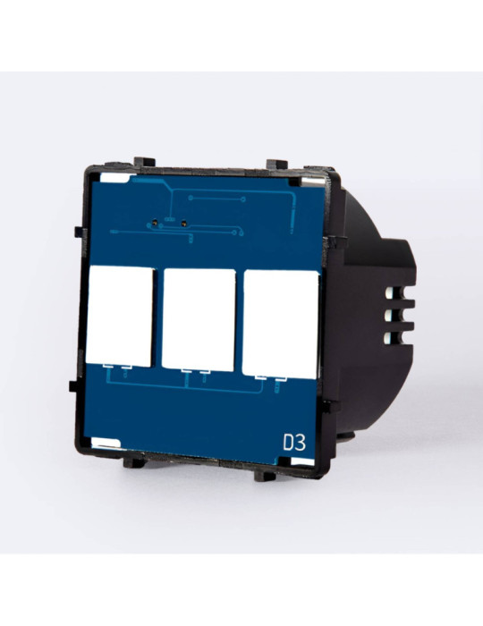 Interrupteur Tactile Triple Variateur Modern