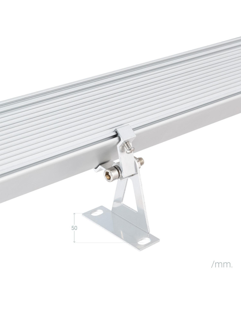 Linéaire Wallwasher LED RGB 36W IP65 100cm