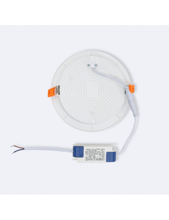 Downlight LED 18W Rond OSRAM Aero 110 lm/W LIFUD Coupe Ø 150 mm