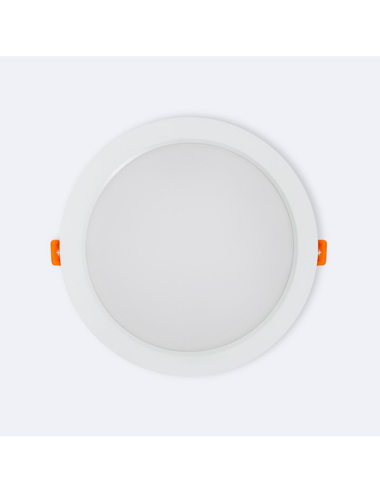 Downlight LED 18W Rond OSRAM Aero 110 lm/W LIFUD Coupe Ø 150 mm
